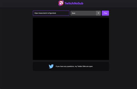 watch twitch vods without subscription|TwitchNoSub: An extension to show sub only VOD on。